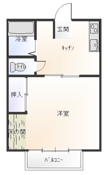 南コーポ小嶋　Ｂ棟   201